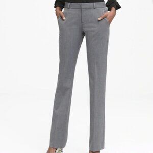Banana Republic Logan Grey Slacks Trousers Size 0